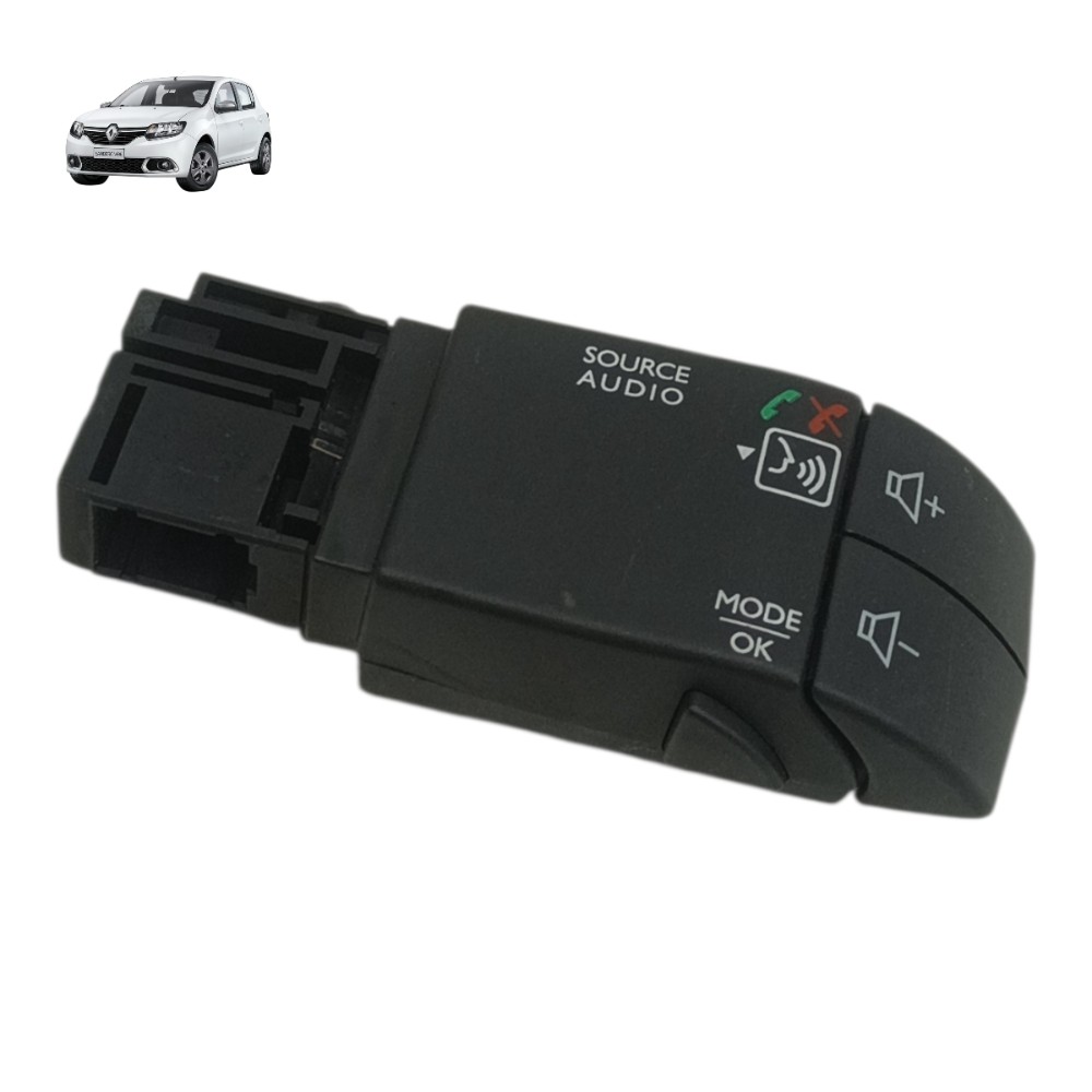 Comando Som Volante Direção Renault Sandero 1.6 2015 2016