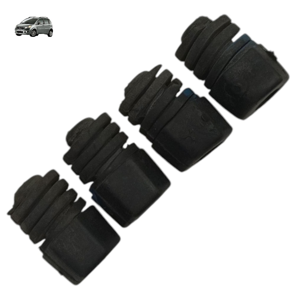 Kit Borracha Batente Capo Fiat Idea 2011 2012 2013 2014 2015 1