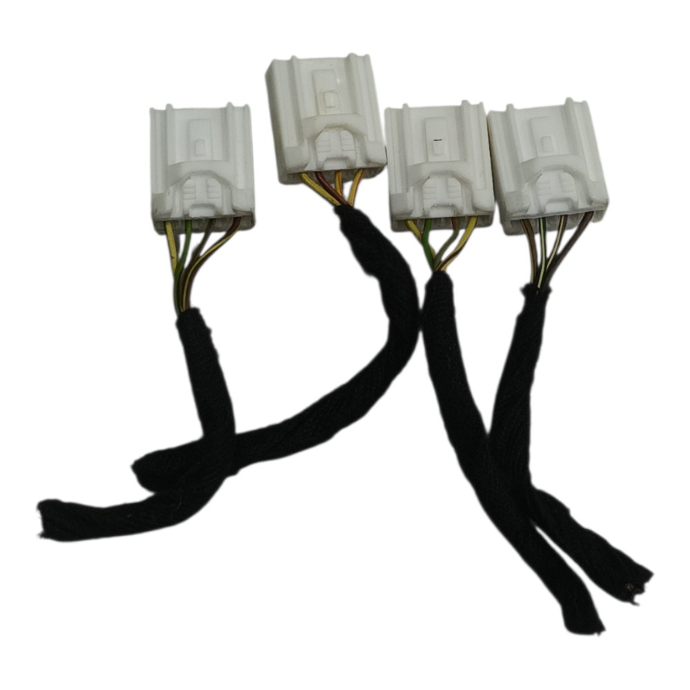 Jogo Plug Conector Alto Falante Porta Ford Fusion 2018 2017 4