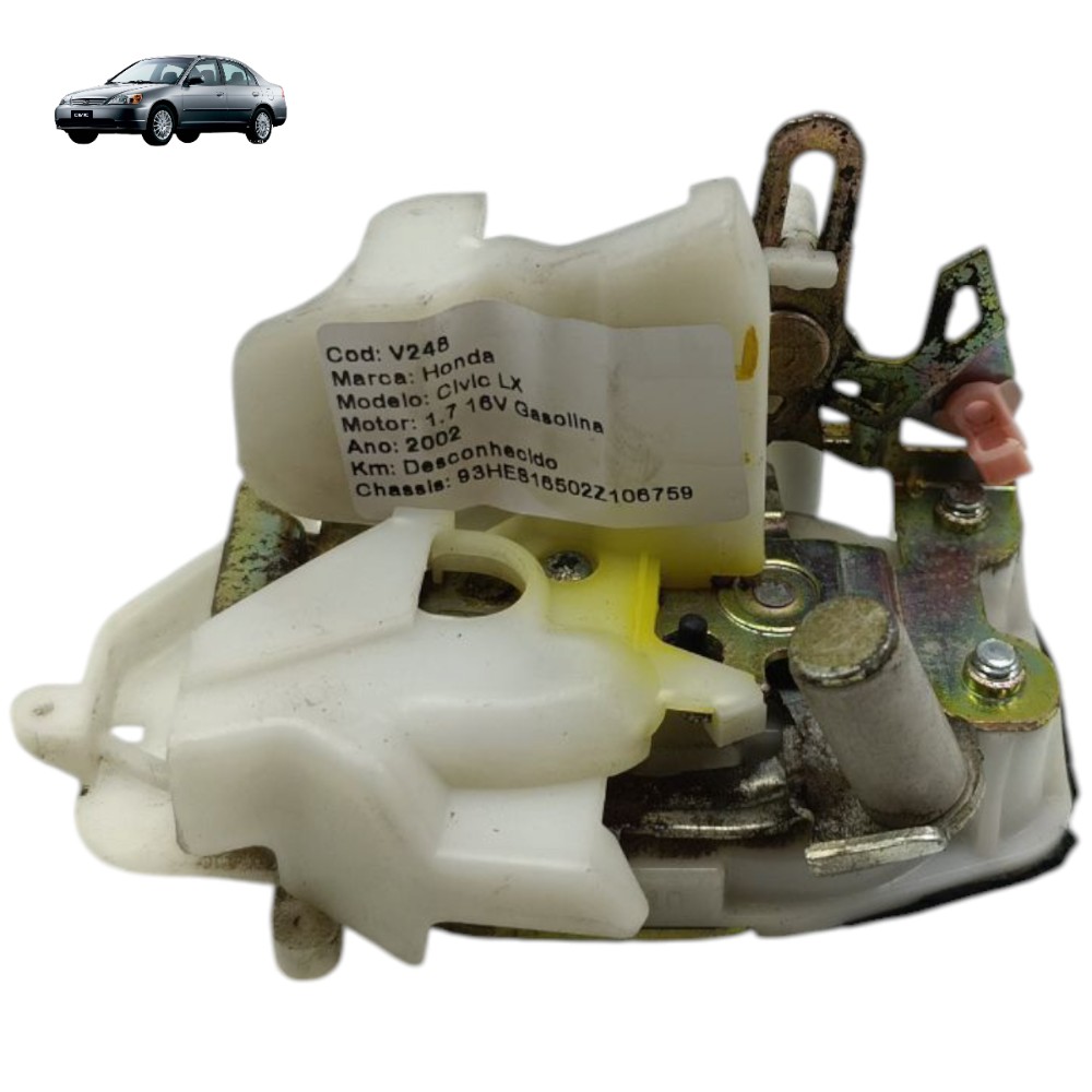 Fechadura Porta Traseira Esquerda Honda Civic G7 2001 2002 1