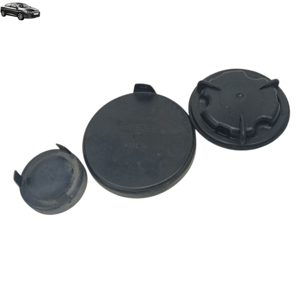 Jogo tampa vedação farol Renault Fluence 2014 2013 2012 2011