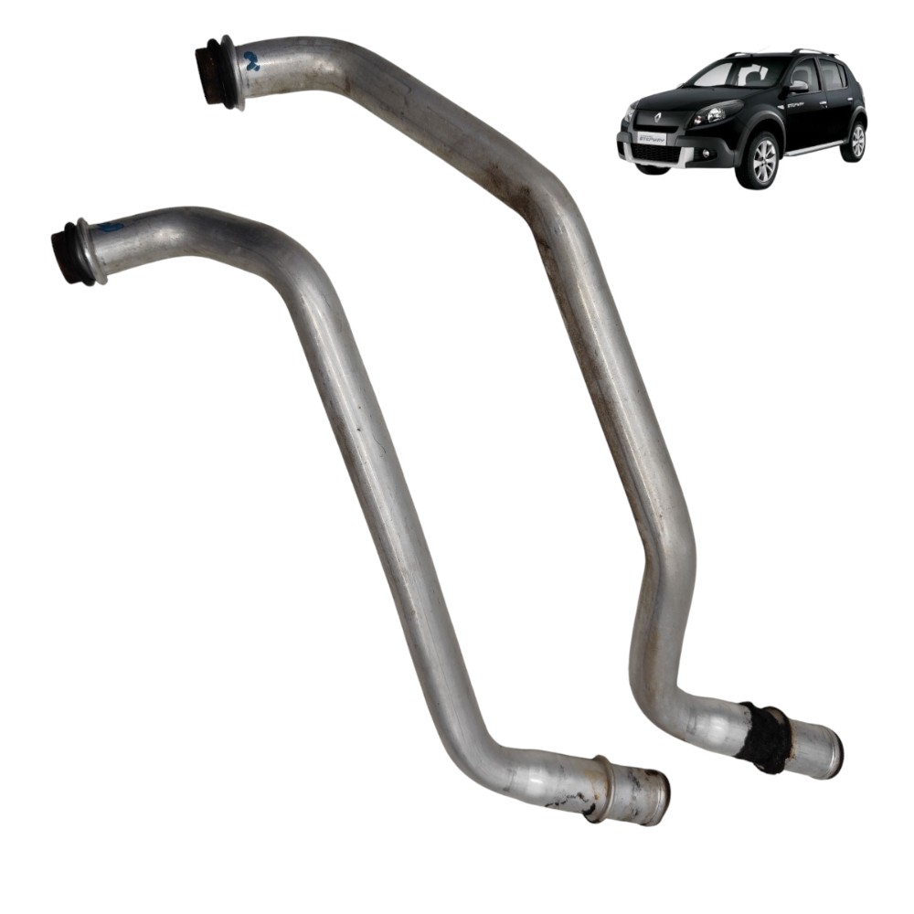 Par cano radiador ar interni Renault Sandero 1.6 8v 2012 13 1
