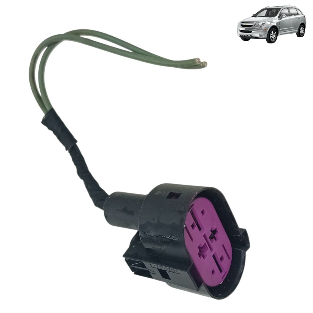 Plug Resistência Ventoinha Radiador Gm Captiva 2.4 2011 2012