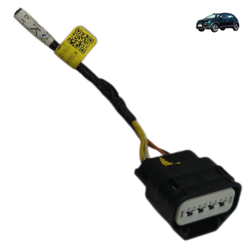 Plug conector fechadura traseira direita Hyundai HB20 2020 1