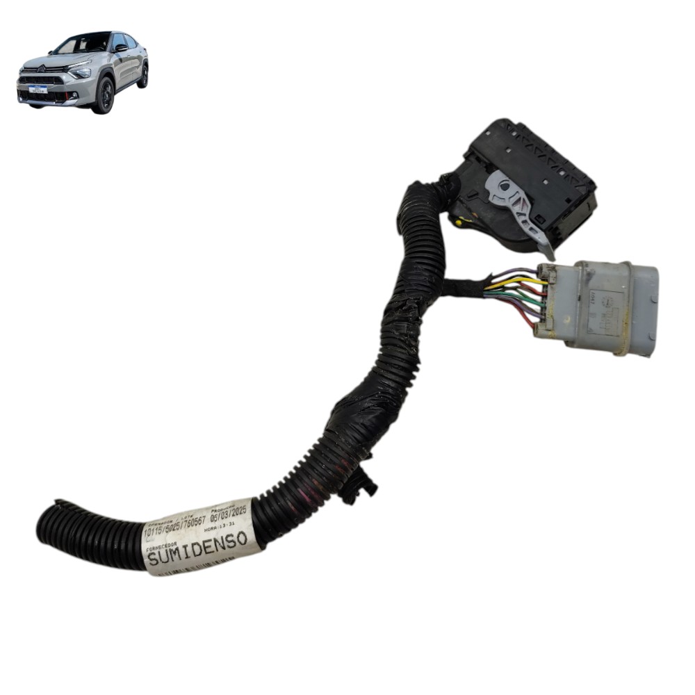 Plug módulo câmbio Citroen basalt 1.0 3cc 2025 9857348980 1