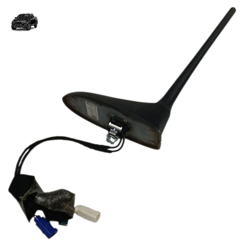 Antena Teto Fiat Toro 2017 2018 2019 2020 2021 Preto