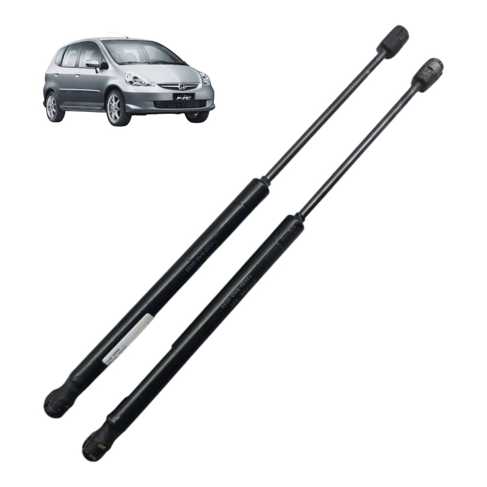 Par Amortecedor Tampa Traseira Honda Fit 2004 2005 2006 07 1
