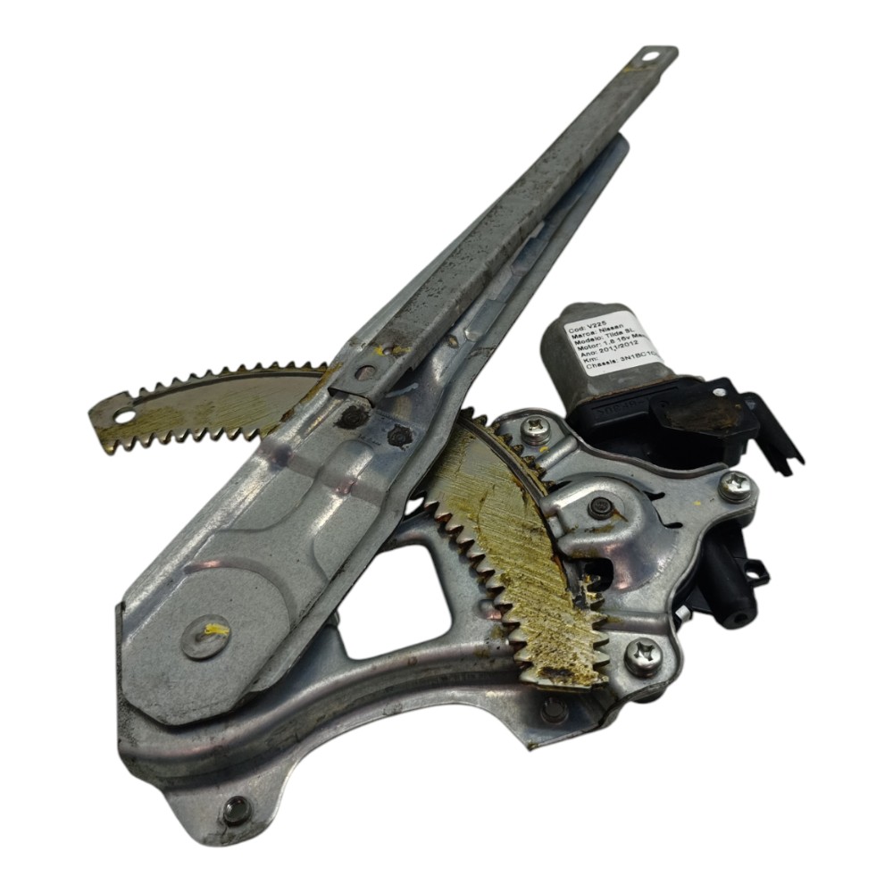 Motor Máquina Vidro Traseiro Esquerdo Nissan Tiida 2012 2011 2