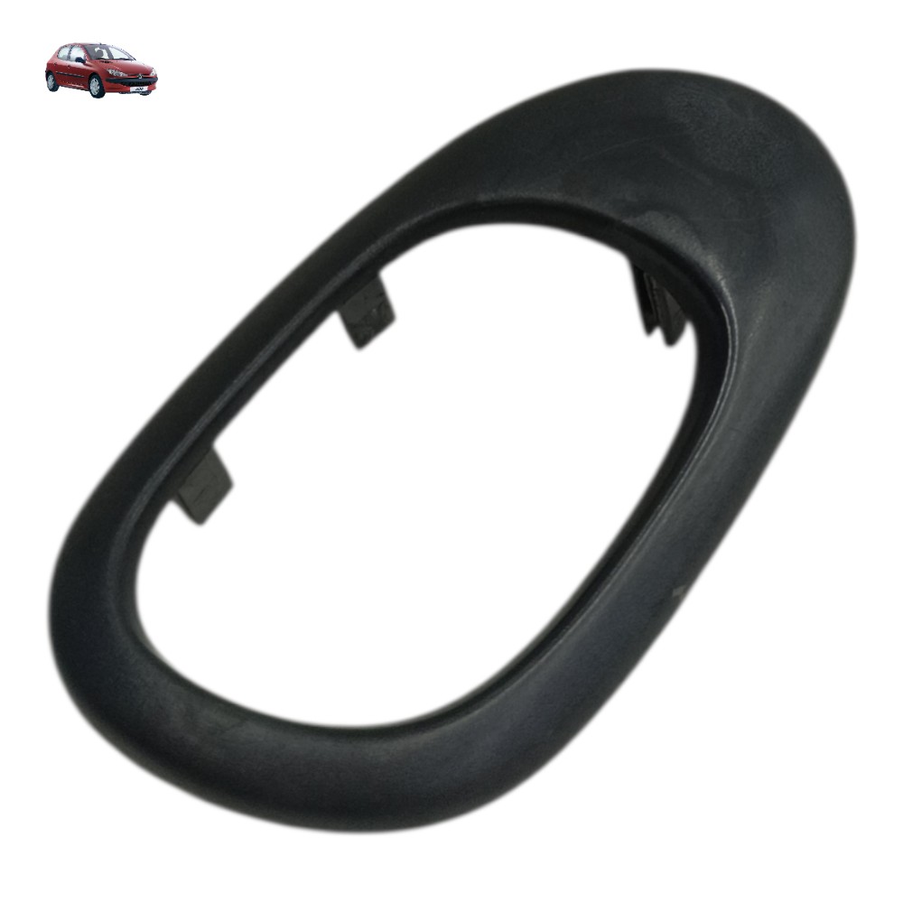 Moldura maçaneta interna esquerda Peugeot 206 2001 2002 2003 1