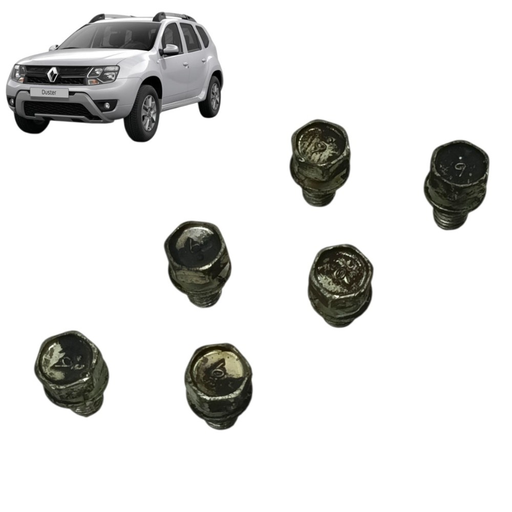 Jogo parafuso plato embreagem Renault Duster 1.6 2012 a 2020