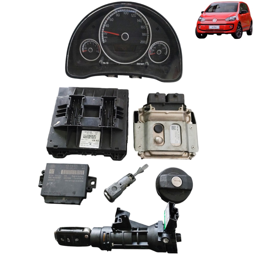 Kit code módulo injeção VW up 1.0 mpi imotion 2016 2017 2018