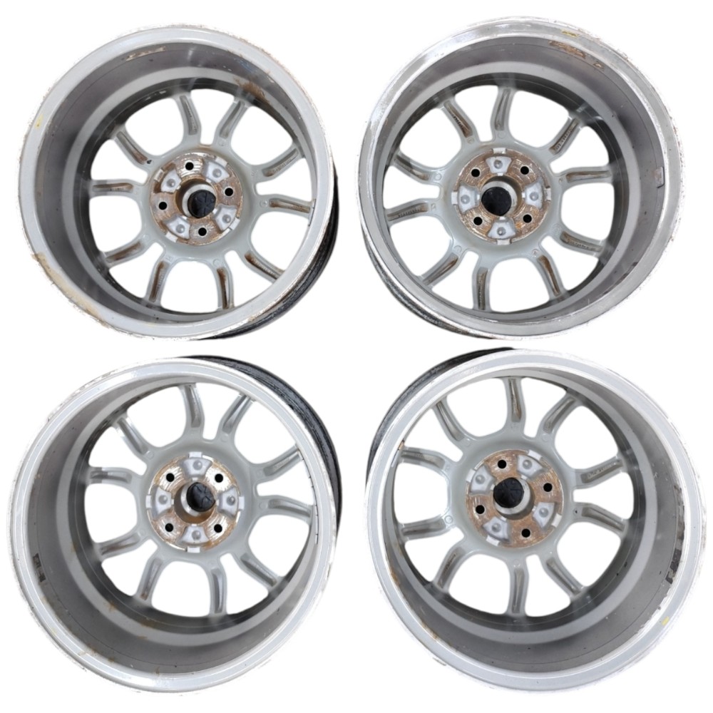 Jogo Roda Aro 15 4×98 Fiat Uno Sporting Palio Mobi Reformar Grafite 10