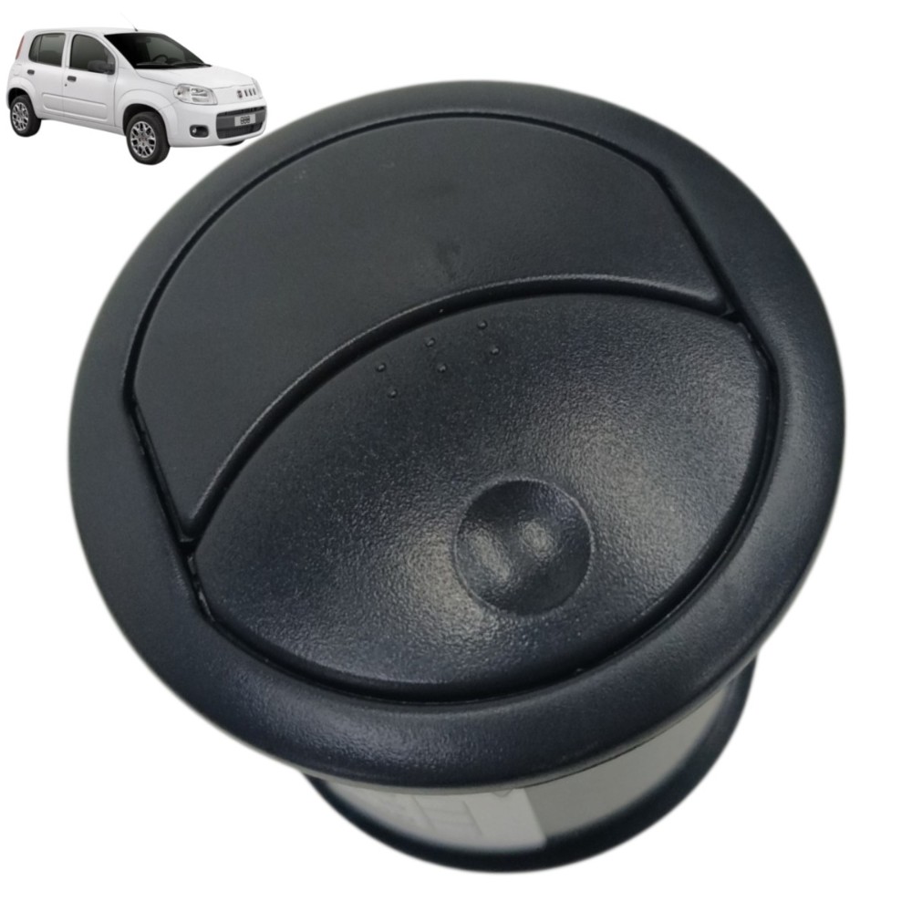 Difusor ar central painel fiat uno Vivace 2012 2013 2014