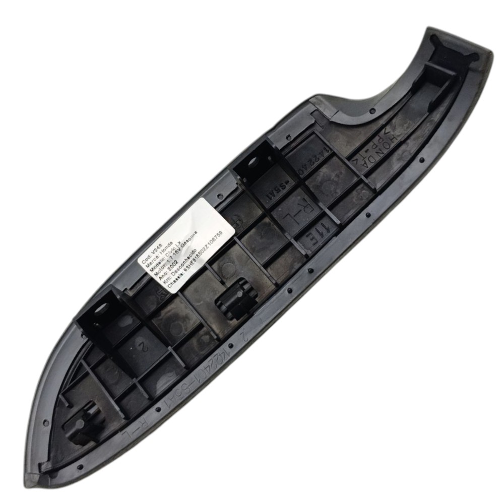 Acabamento Forro Porta Traseira Esquerda Honda Civic G7 2002 3
