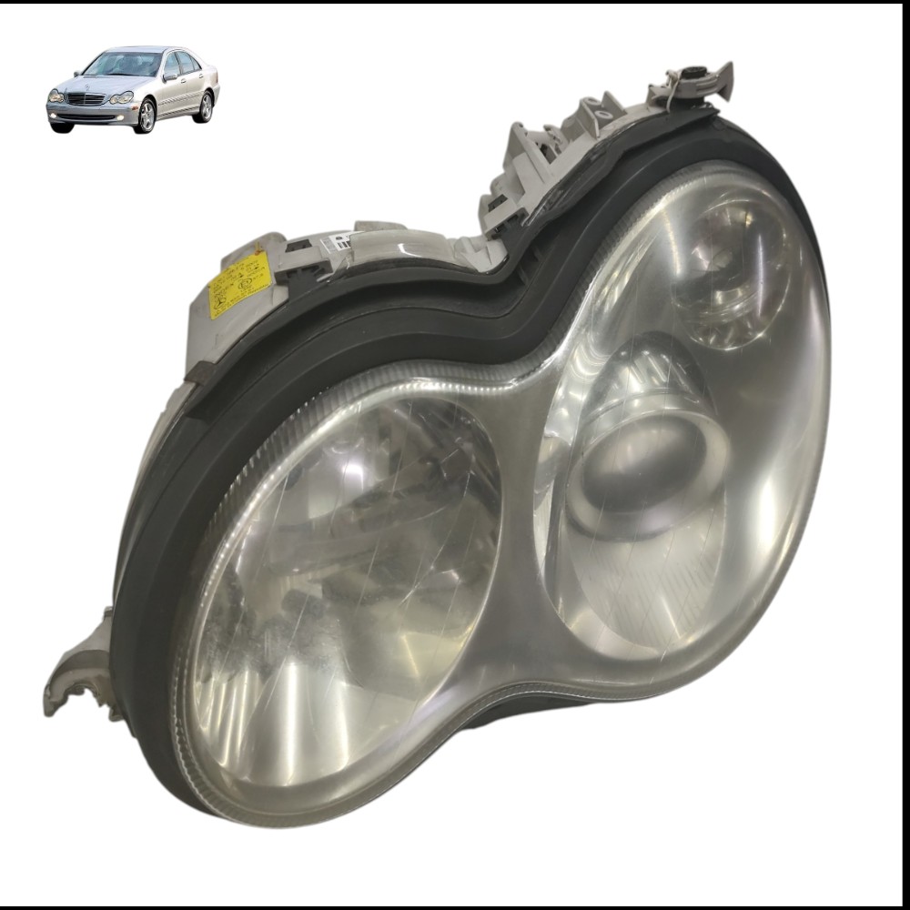 Farol Esquerdo Mercedes C230 2002 2003 2004 2005 Esquerdo/motorista 1