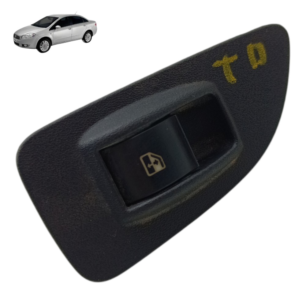 Botão Vidro Traseiro Direito Fiat Linea 2009 2010 2011 2012 1
