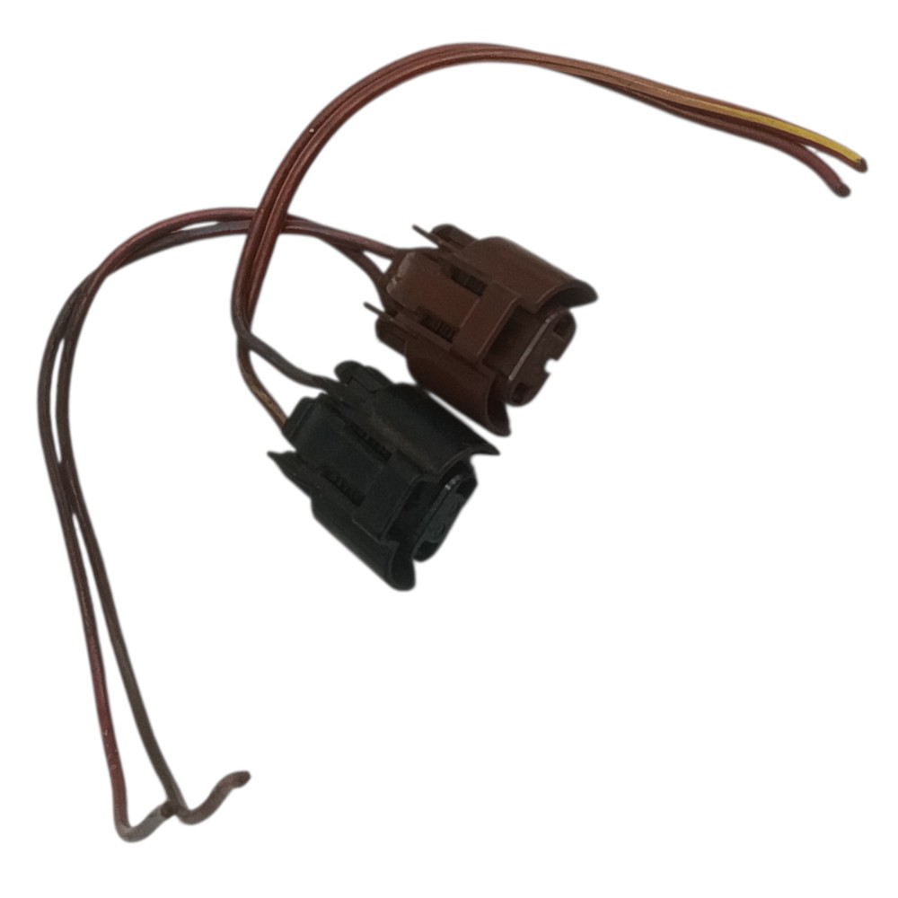 Par Plug Conector Lâmpada Farol Toyota Corolla 2003 2004 4