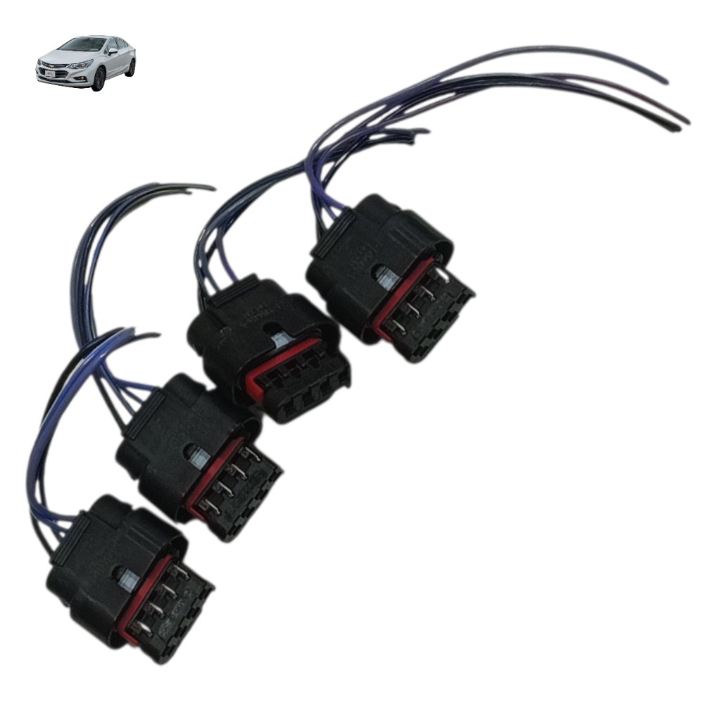 Jogo Plug Bobina Ignição Gm Cruze Tracker 1.4 Turbo 2017 18 1