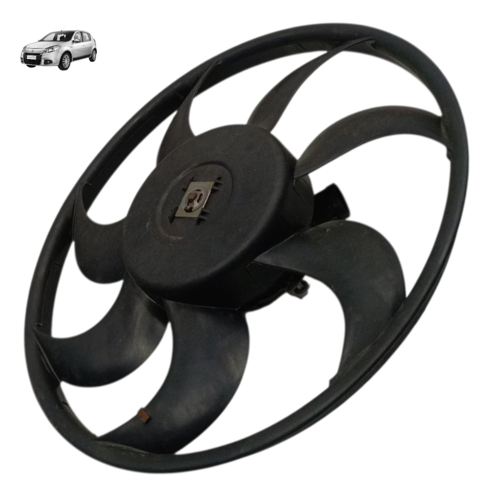 Ventoinha hélice radiador Renault Sandero Logan 1.6 8V 2013