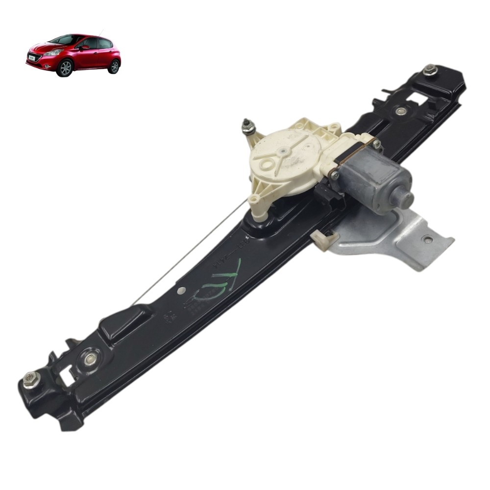 Motor Máquina Vidro Traseiro Direito Peugeot 208 2014 2025 1