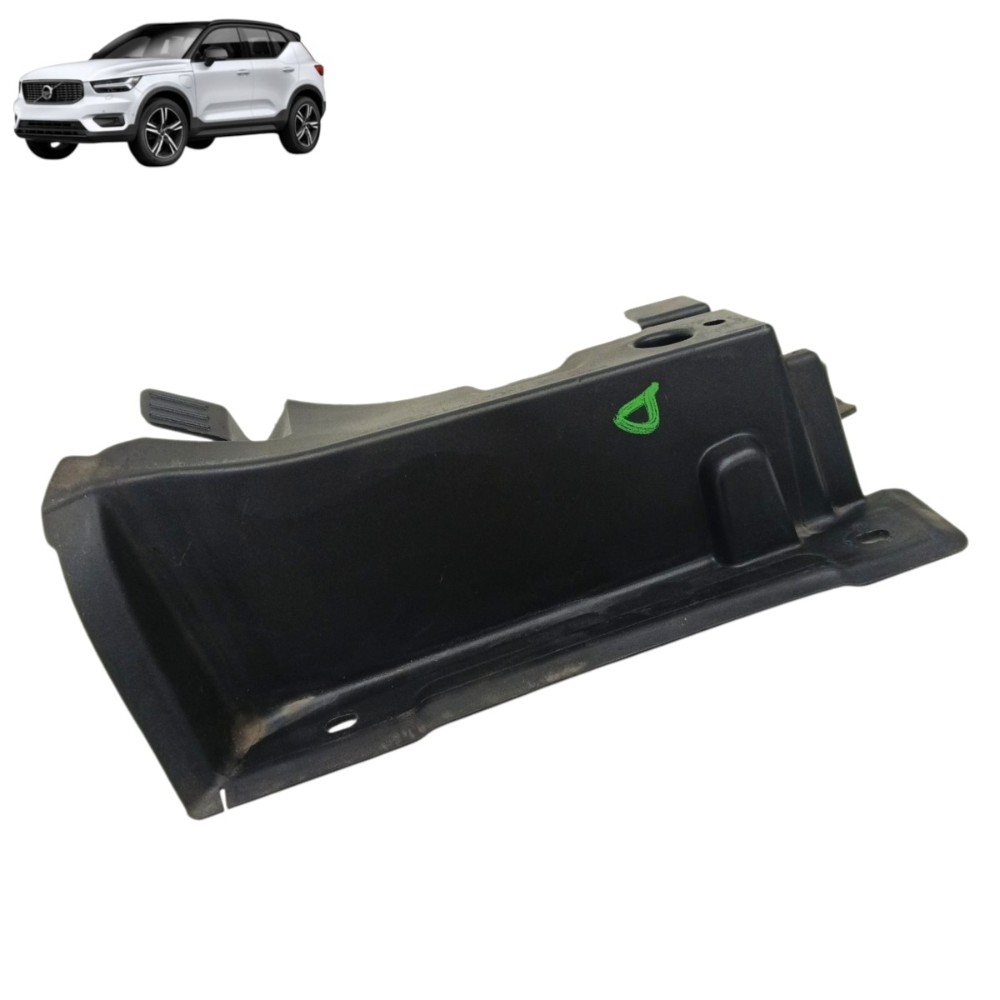 Defletor Direito Ar Parabrisa Volvo Xc40 1.5 2022 2021 2020 Preto