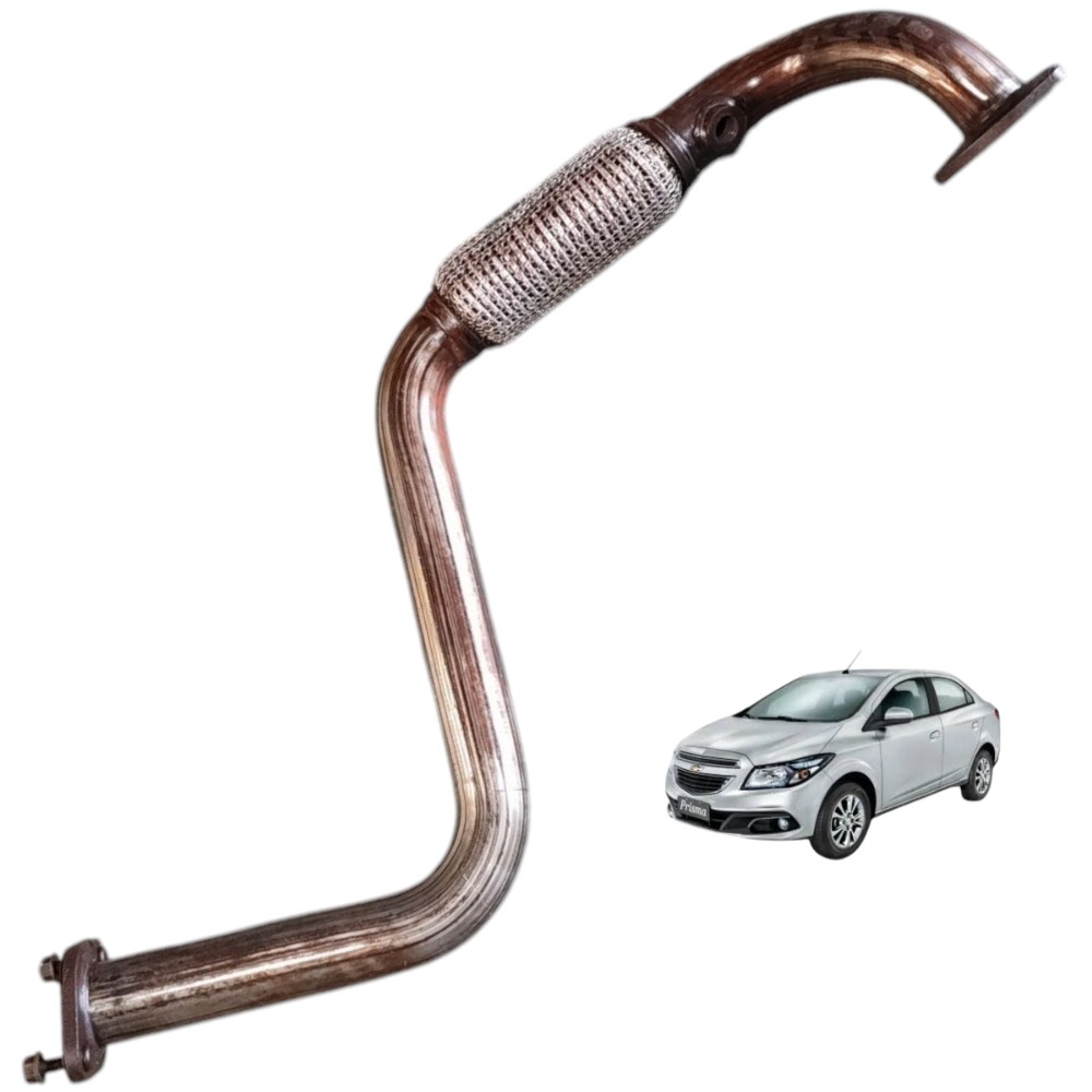 Tubo Flexível Escapamento Gm Prisma Onix  1.4 2013 2015 2018 1