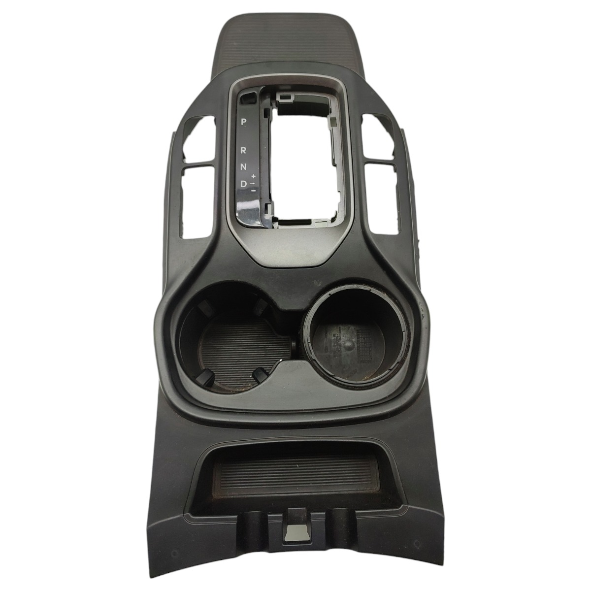 Porta Copo Moldura Alavanca Console Hyundai Santa Fé 2015 Preto 1