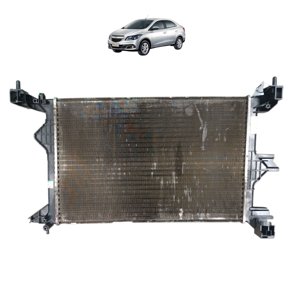 Radiador Água Motor Gm Prisma Onix 1.4 2015 Trocar Caixas 1