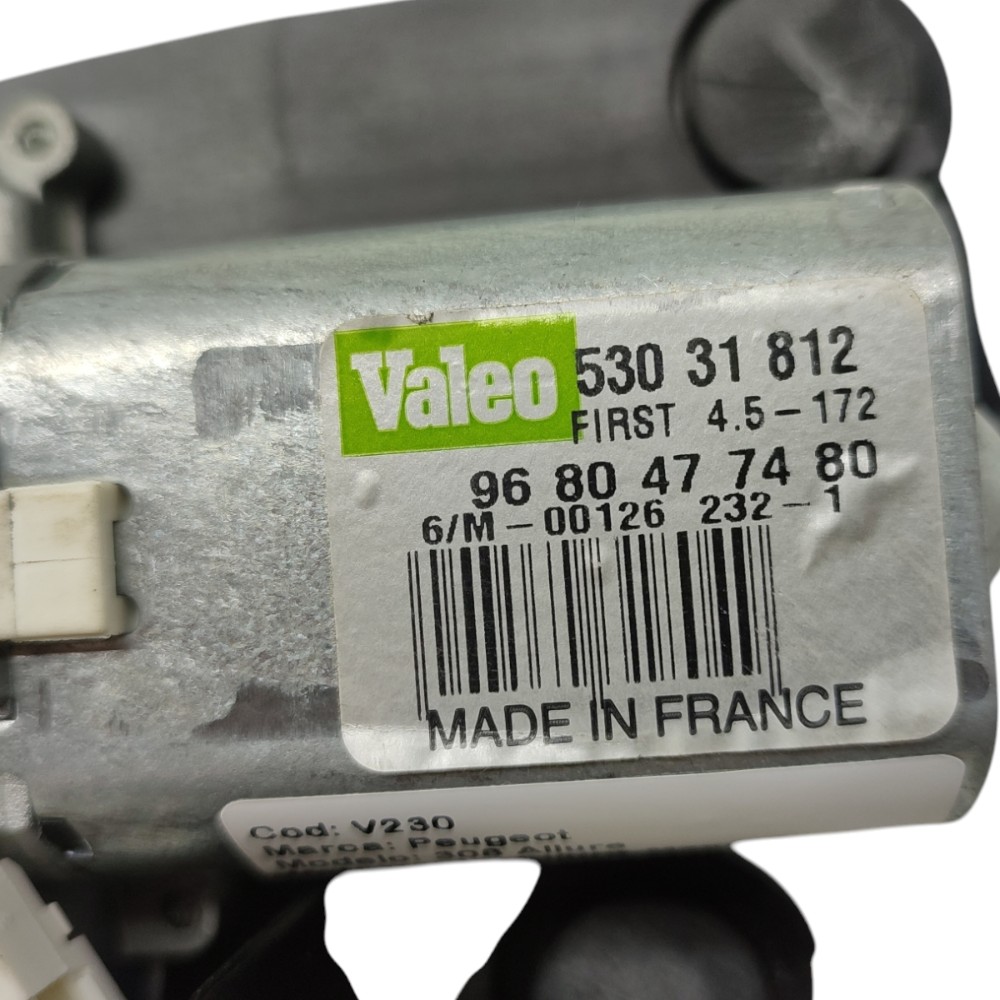Motor Limpador Traseiro Peugeot 308 2011 2012 2013 2014 2015 5