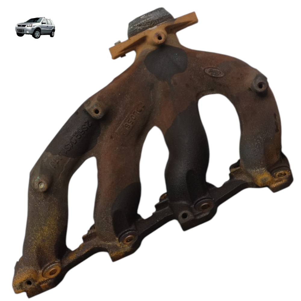 Coletor Escape Ford Ecosport 1.6 Zetec Rocam 2006 2007 2008 1