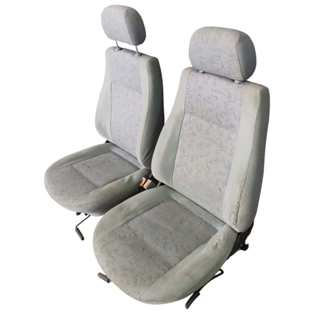 Par banco dianteiro vw gol g2 g3 g4 2000 2001 2002 4 portas 2
