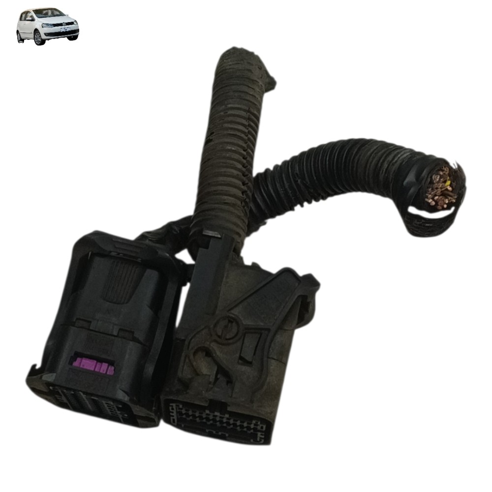 Par Plug Conector Módulo Injeção Vw Fox 1.0 Ea111 2014 2013