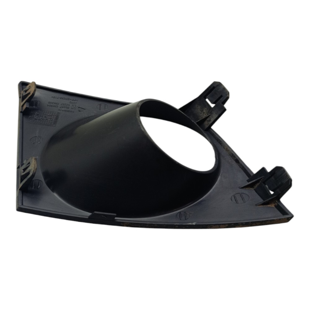 Moldura Farol Milha Esquerdo Nissan Tiida 2010 2011 2012 Preto Esquerdo 5