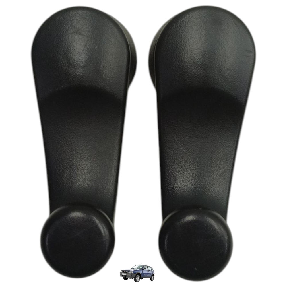 Par Manivela Porta Vidro Traseiro Fiat Idea 2013 2014 2015 1