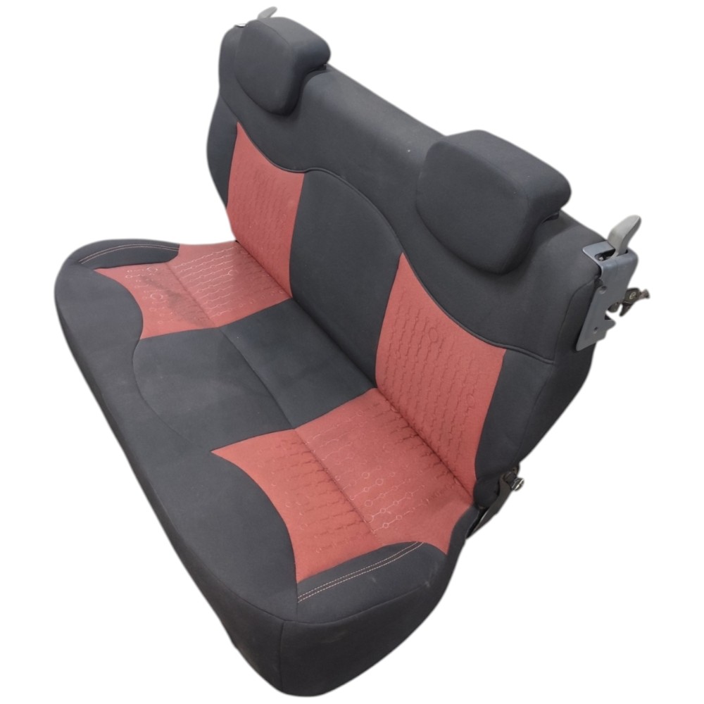 Banco Encosto Traseiro Fiat Uno Sporting 2011 2012 2013 2014 Preto/vermelho 2