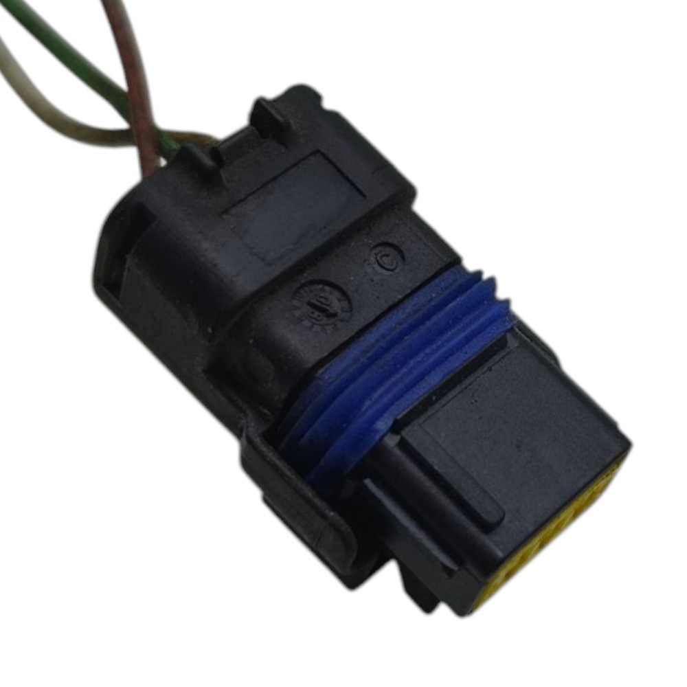 Plug Conector Regulador Farol Elétrico Peugeot 206 2008 2009 3