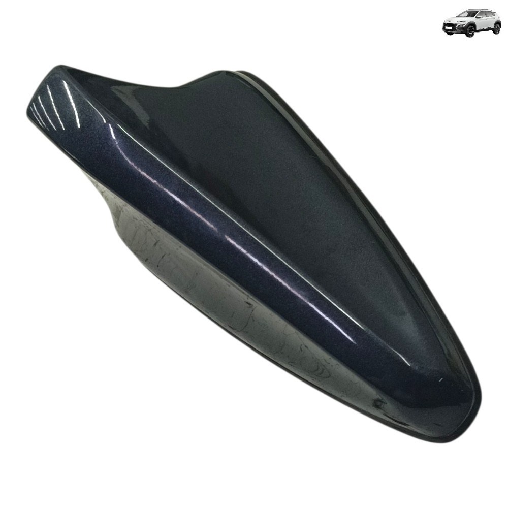 Antena Shark Tubarão Hyundai Kona 2024 2023 Cinza-escuro