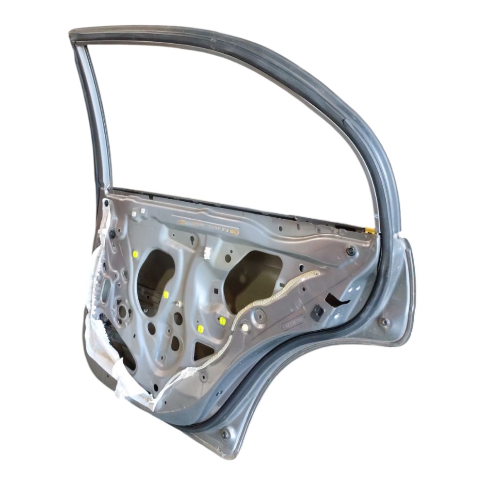 Porta Traseira Direita Honda Civic G7 2001 2002 2003 2004 05 Traseira Direita Prata 5
