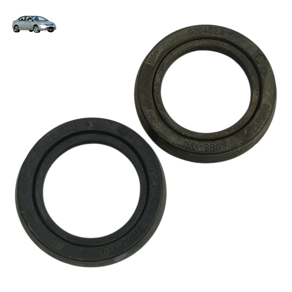 Par Borracha Vedação Farol Honda Civic G8 2010 2009 2008 07 1