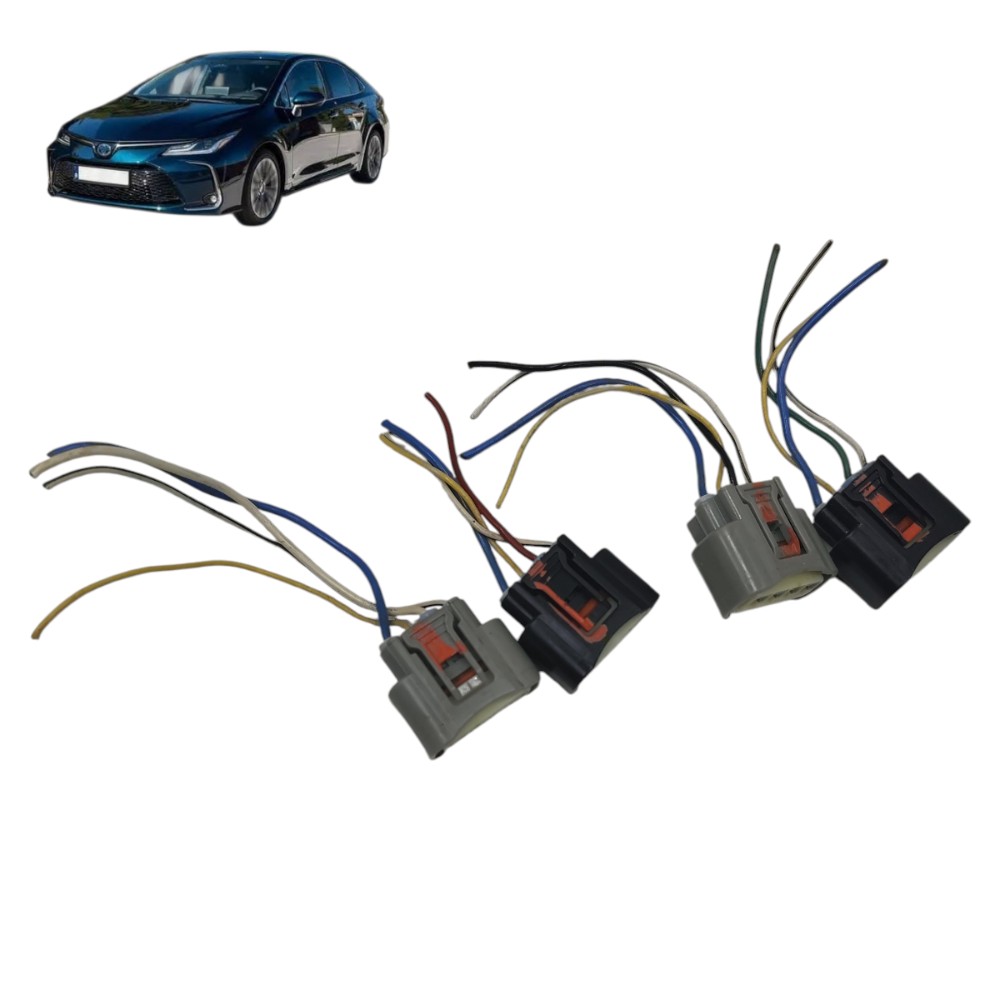 Jogo Plug Bobina Ignição Toyota Corolla 1.8 2.0 2016 2017 18 1