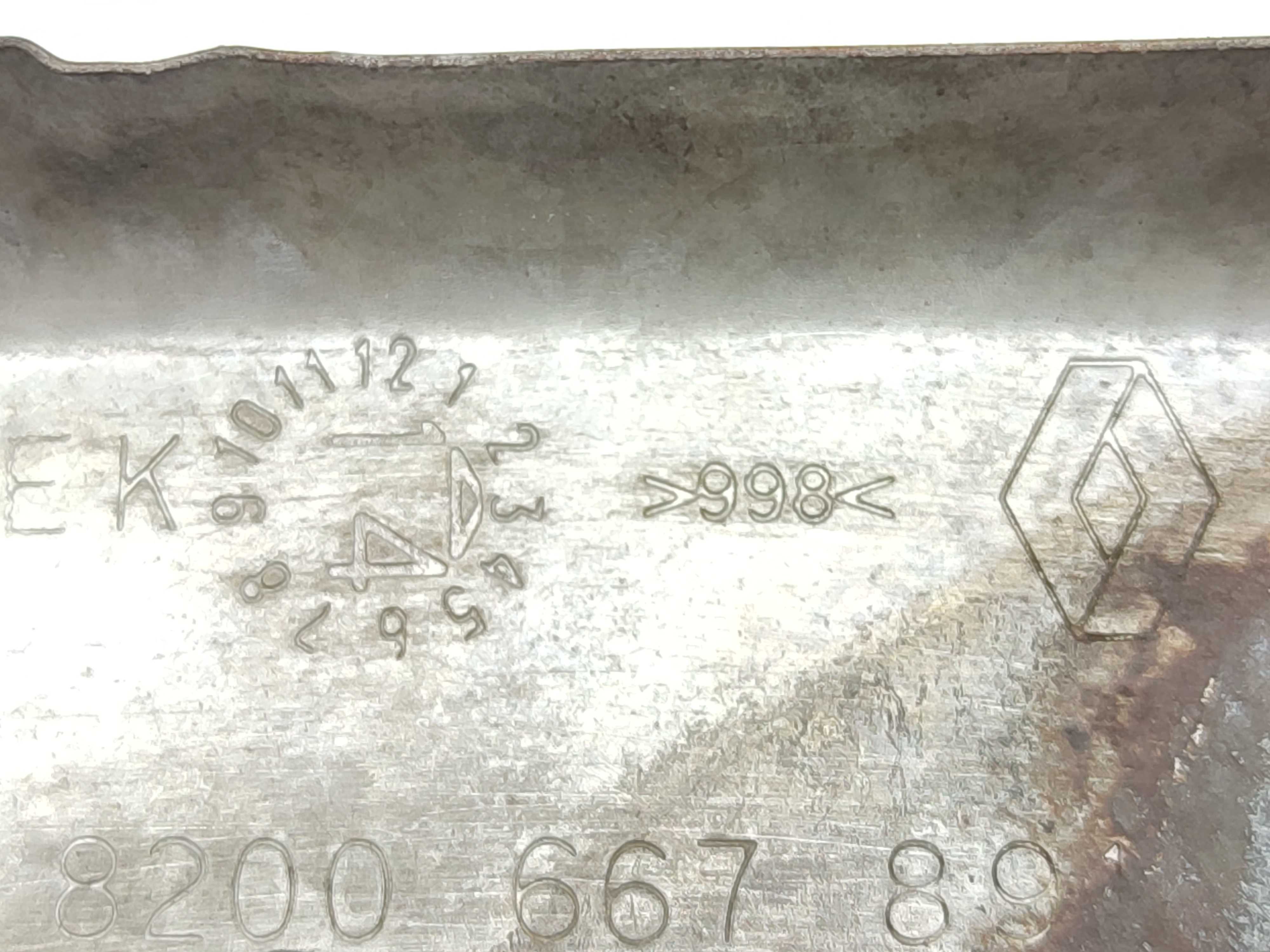 Defletor Calor Coletor Escape Renault Sandero Logan 1.6 2014 3