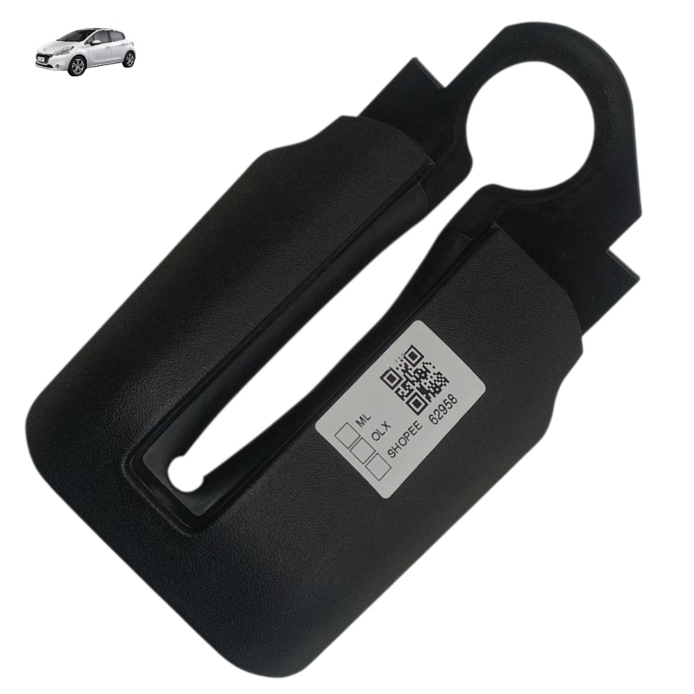 Moldura Alavanca Freio Peugeot 208 2014 2015 2016 2017 1