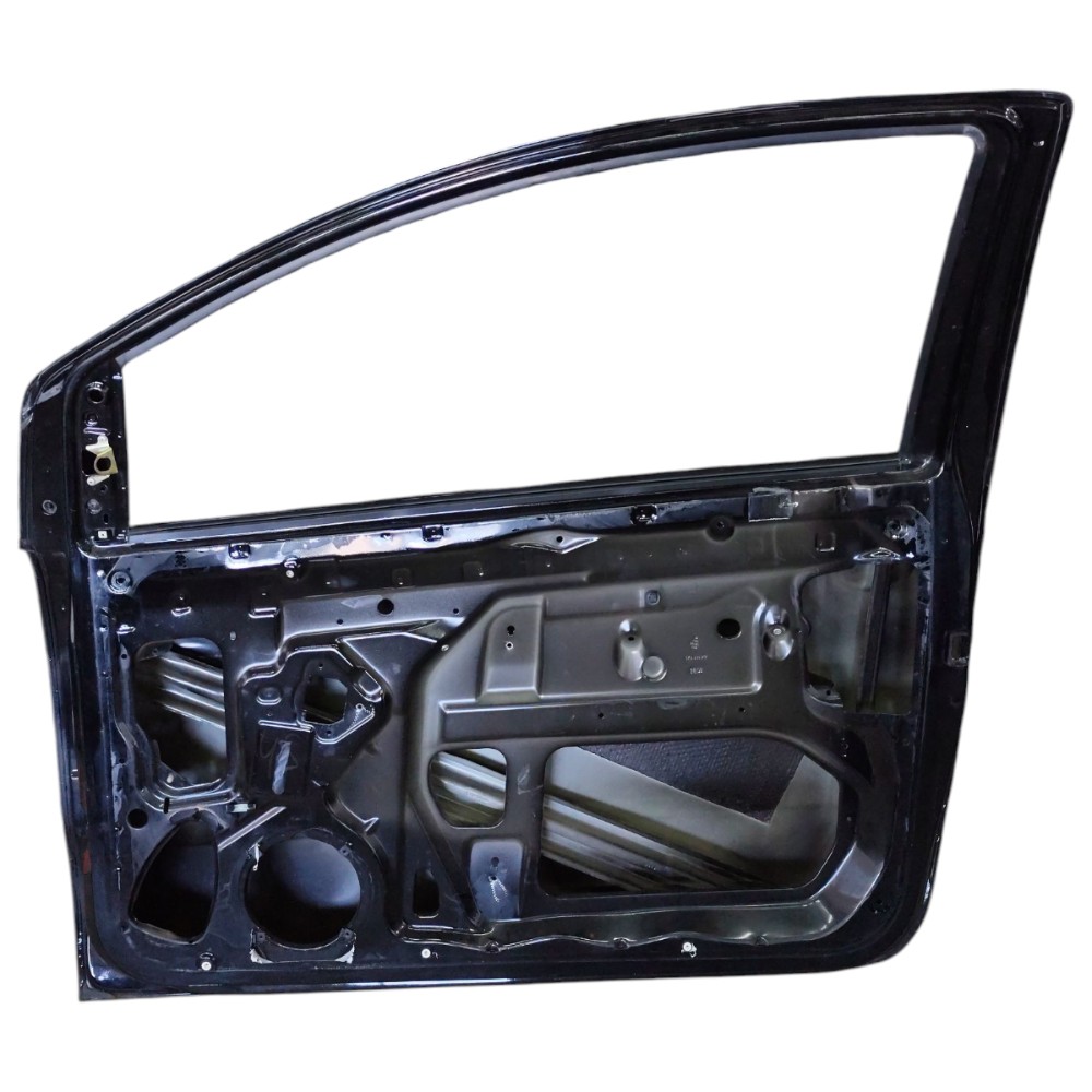 Porta Direita Vw Fox 2 Portas 2010 2009 2008 2007 2006 2005 Dianteira Direita Preto 4