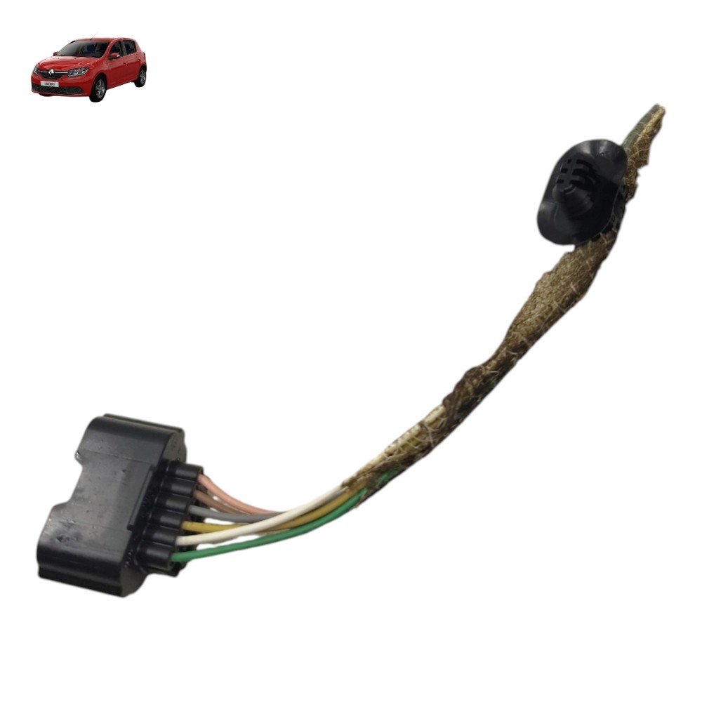 Plug Conector Pedal Acelerador Renault Sandero 2016 2017 1