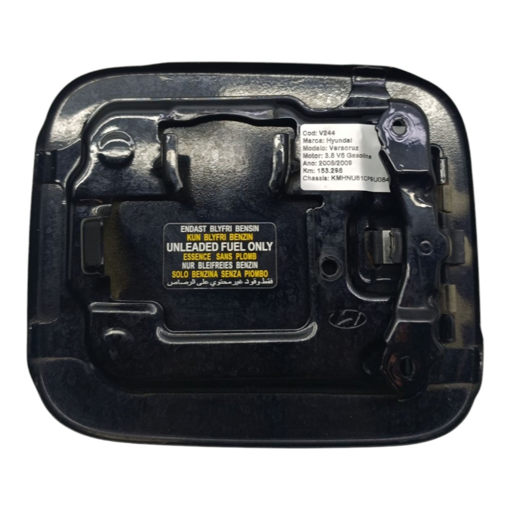 Portinhola Tanque Combustível Hyundai Veracruz 2008 2009 10 Preto 2008 3