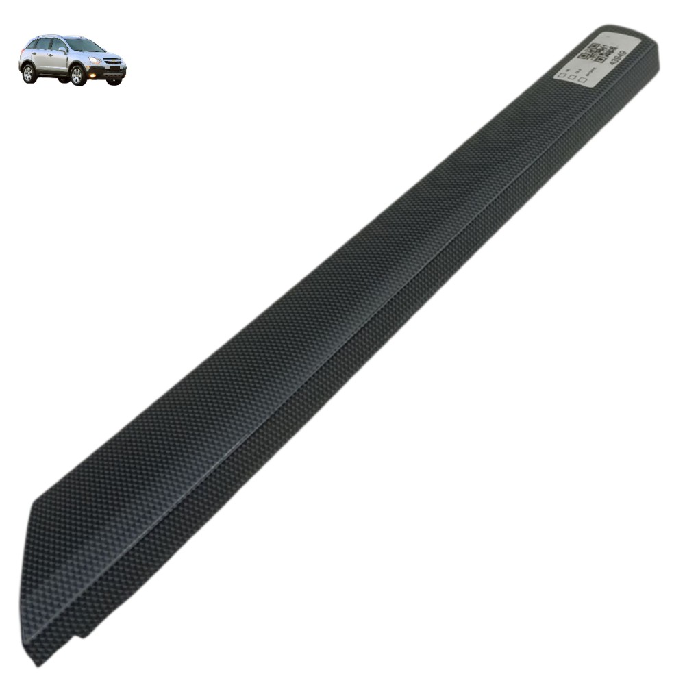 Friso Moldura Porta Dianteira Direita Gm Captiva 2010 2011 Preto 1