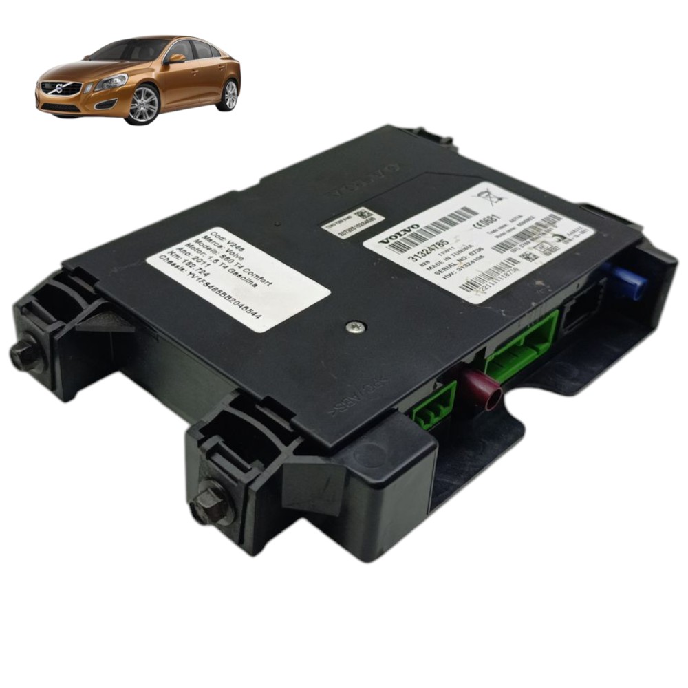 Módulo Central Multimídia Volvo S60 1.6 T4 2011 2012 2013 14 1
