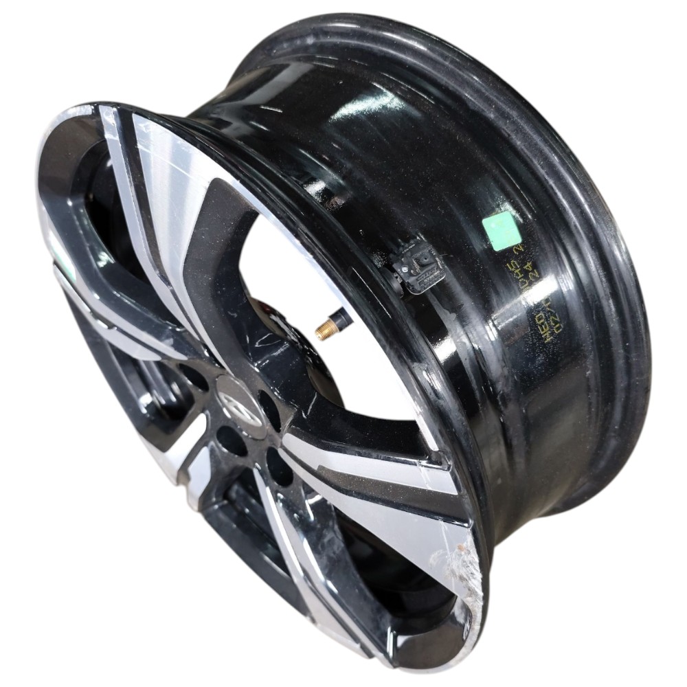Jogo Roda Aro 17 5×108 Chery Tiggo 5x 2025 2024 Detalhes – Preto Diamantado 5