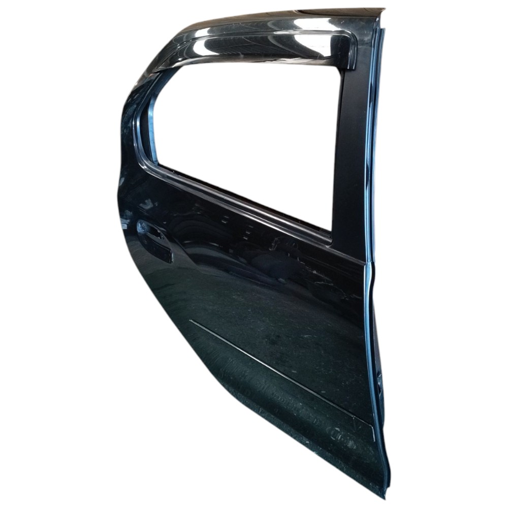 Porta Traseira Direita Renault Logan 2019 2018 2017 2016 015 Traseira Direita Preto 3
