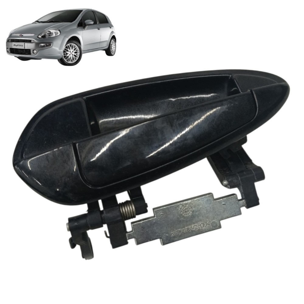 Maçaneta externa traseira esquerda fiat punto 2012 2011 2010